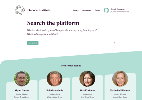 Community platform voor kankeronderzoek